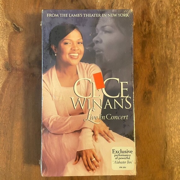 CeCe Winans - Live In Concert Lamb's Theater NY (VHS, 2000) Brand New Sealed - Picture 4 of 4